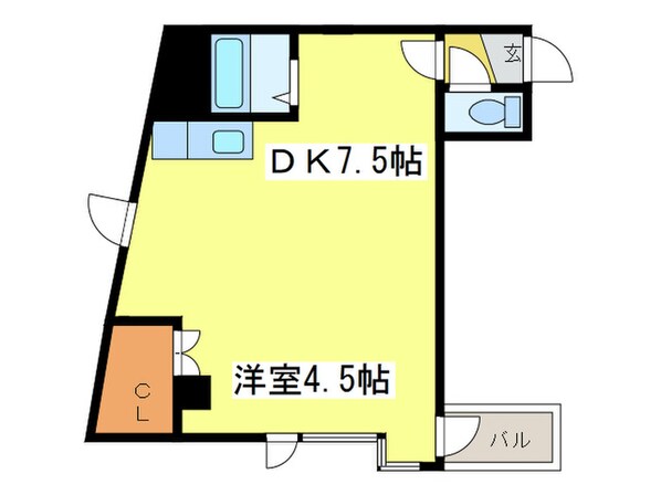 パークヒルズ中央 Ｙの物件間取画像